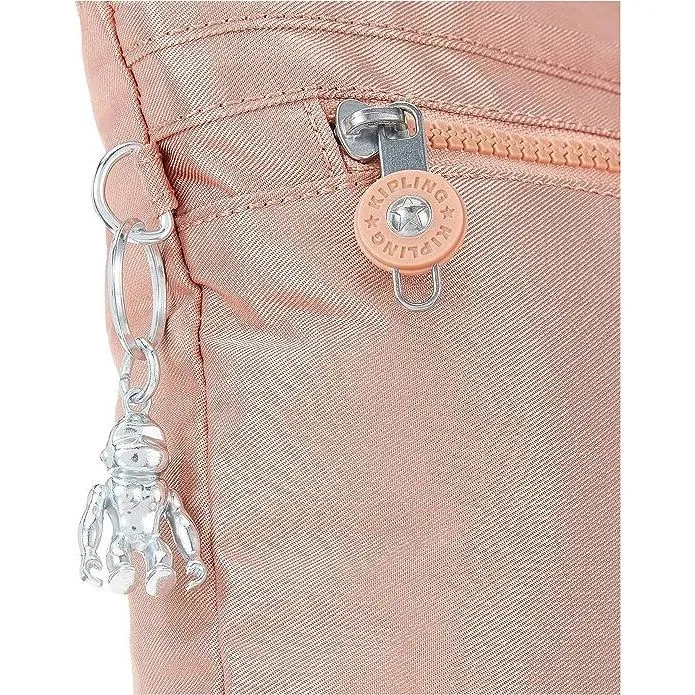 Kipling Arto Medium Crossbody Shoulder Bag - Dynamic Twill Warm Rose