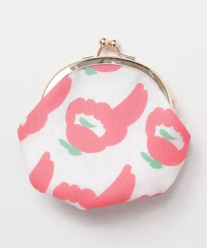 KOKESHI Flower Small Gamaguchi Purse