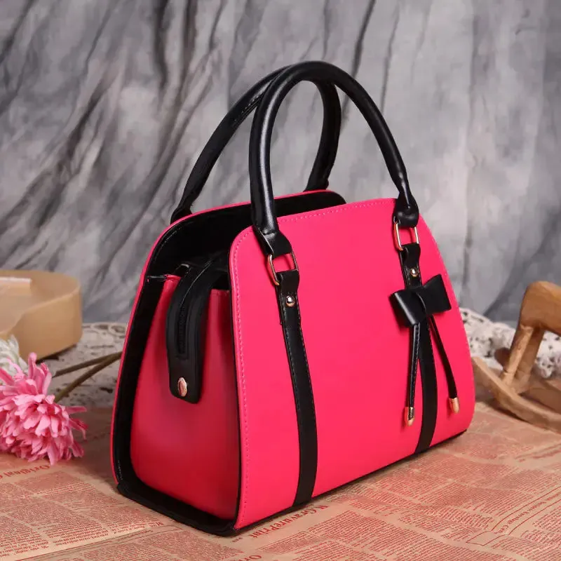 Korean ETUDE Shark Summer Bow Shoulder Handbag