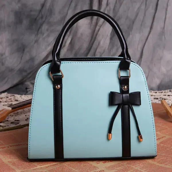 Korean ETUDE Shark Summer Bow Shoulder Handbag