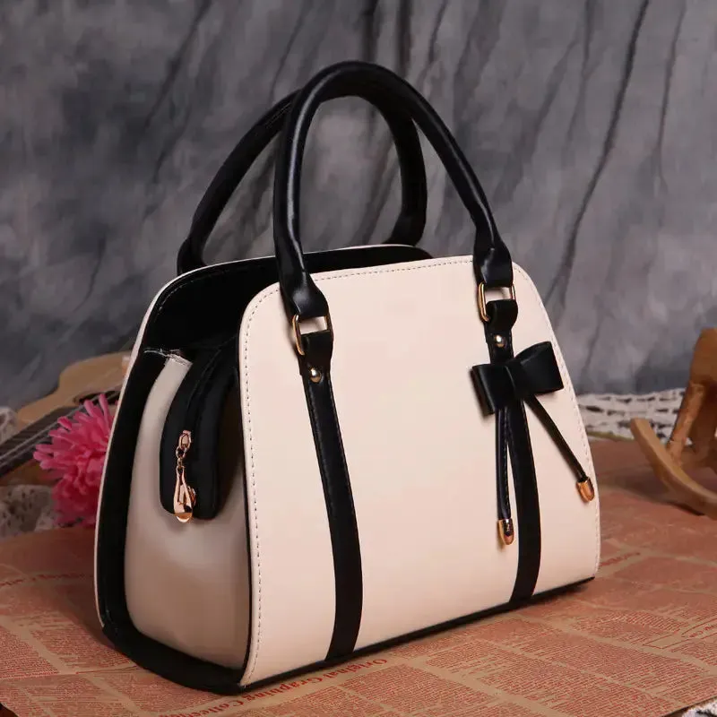 Korean ETUDE Shark Summer Bow Shoulder Handbag