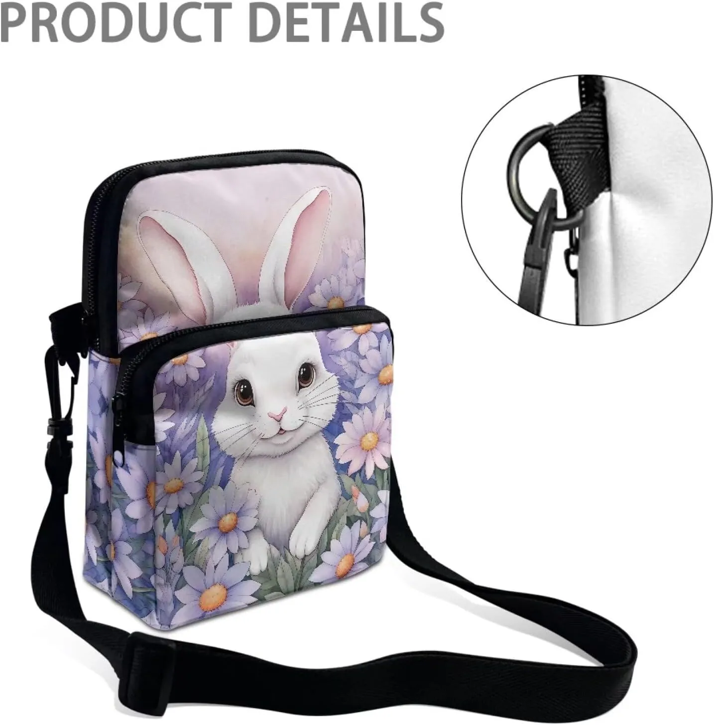 Kuiaobaty Crossbody Bags for Women Small Messenger Bag Fashion Shoulder Sling Bag