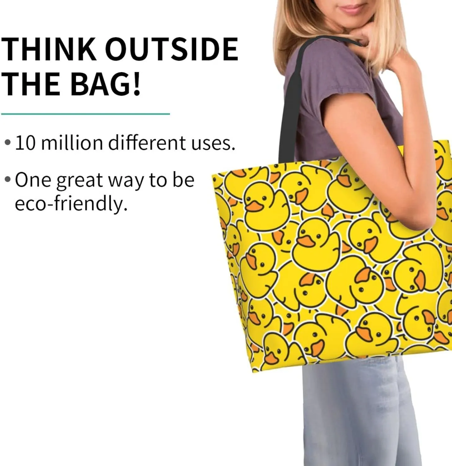 Large Tote Bag For Women Casual Shoulder Bag Handbag Waterproof Crossbody Handbags Reusable For Beach Travel Grocery Shopping