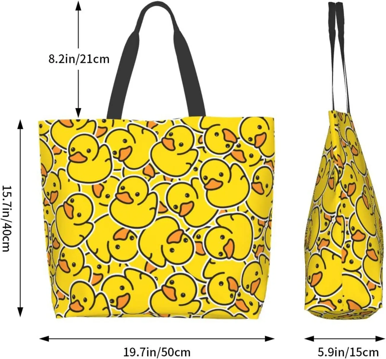 Large Tote Bag For Women Casual Shoulder Bag Handbag Waterproof Crossbody Handbags Reusable For Beach Travel Grocery Shopping