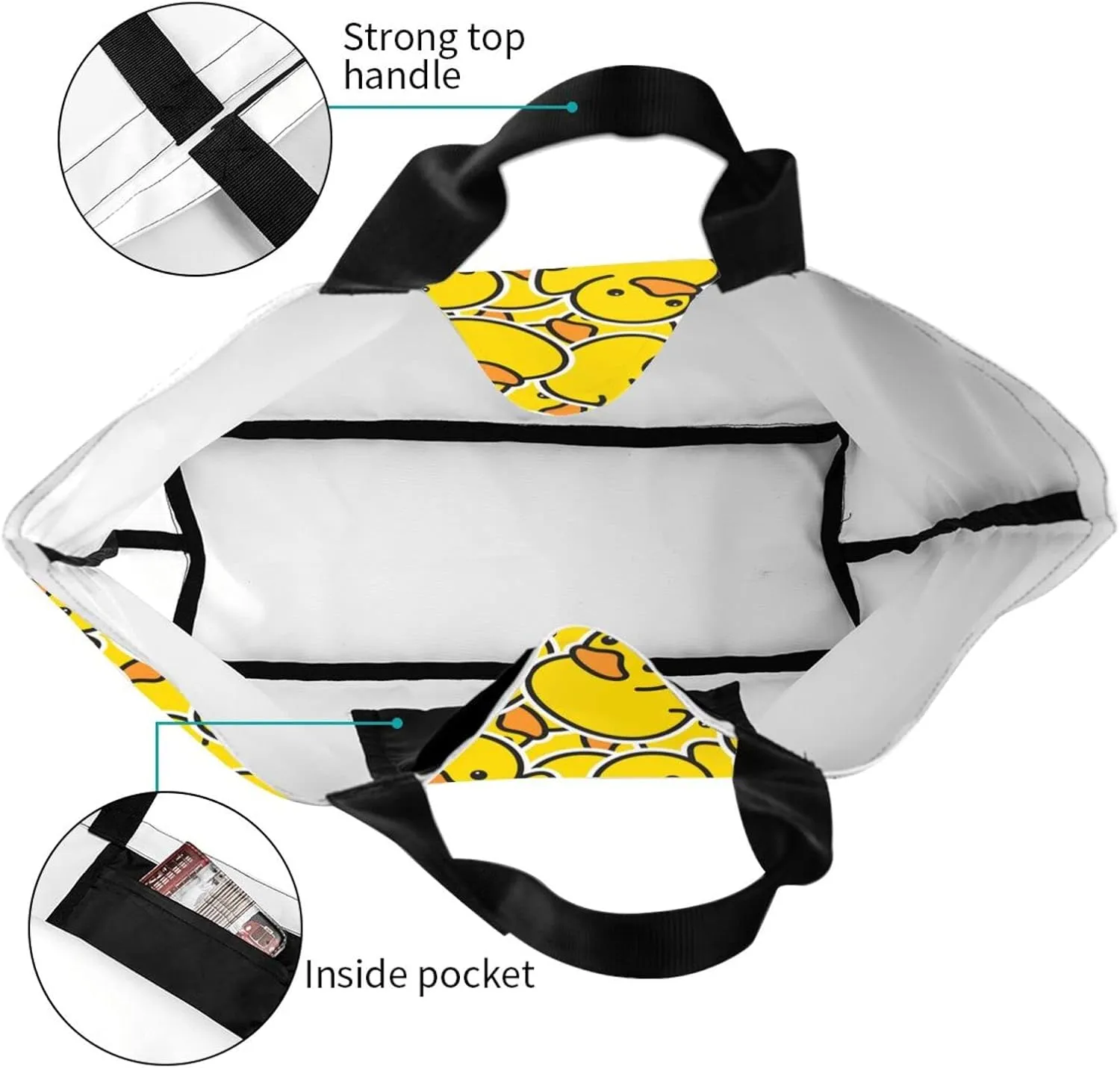 Large Tote Bag For Women Casual Shoulder Bag Handbag Waterproof Crossbody Handbags Reusable For Beach Travel Grocery Shopping