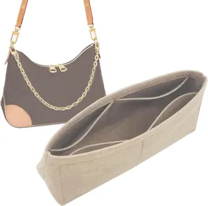 Lckaey purse insert for boulogne organizer boulogne handbag bag insert organizer 2075khaki