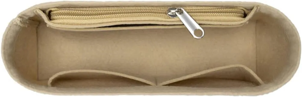 Lckaey Purse Organizer for Handbags Kelly 28 organizer1011Beige-M