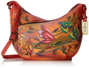 Leather Convertible Leather Sophisticated Winter sale Bag Anuschka by U-Top Hobo