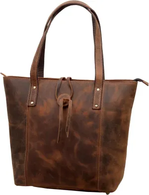 Leather Purse for Women Leather Tote Bag Satchel Vintage Genuine Leather Purses for Women Handbag Office Casual