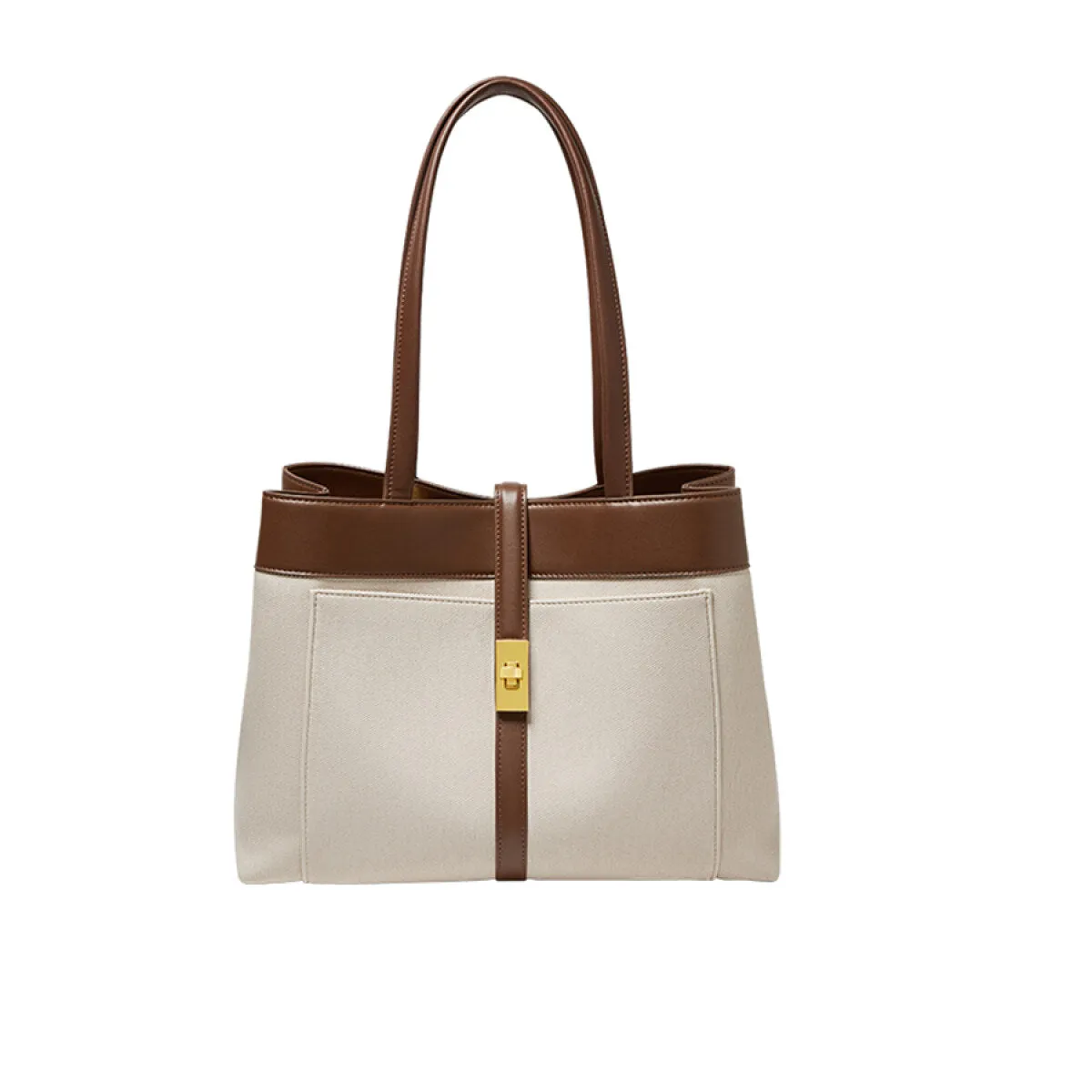 Leather Seamless delivery Bag Metro Buckle Efficient operation Tote Oregon Strap