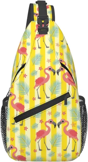 Lemon Lemon Slices Crossbody Bag Adjustable Sling Bag Casual Chest Bags Travel Shoulder Backpack
