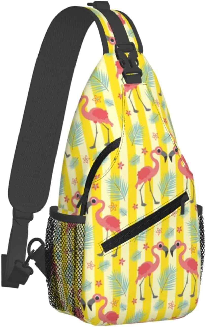 Lemon Lemon Slices Crossbody Bag Adjustable Sling Bag Casual Chest Bags Travel Shoulder Backpack