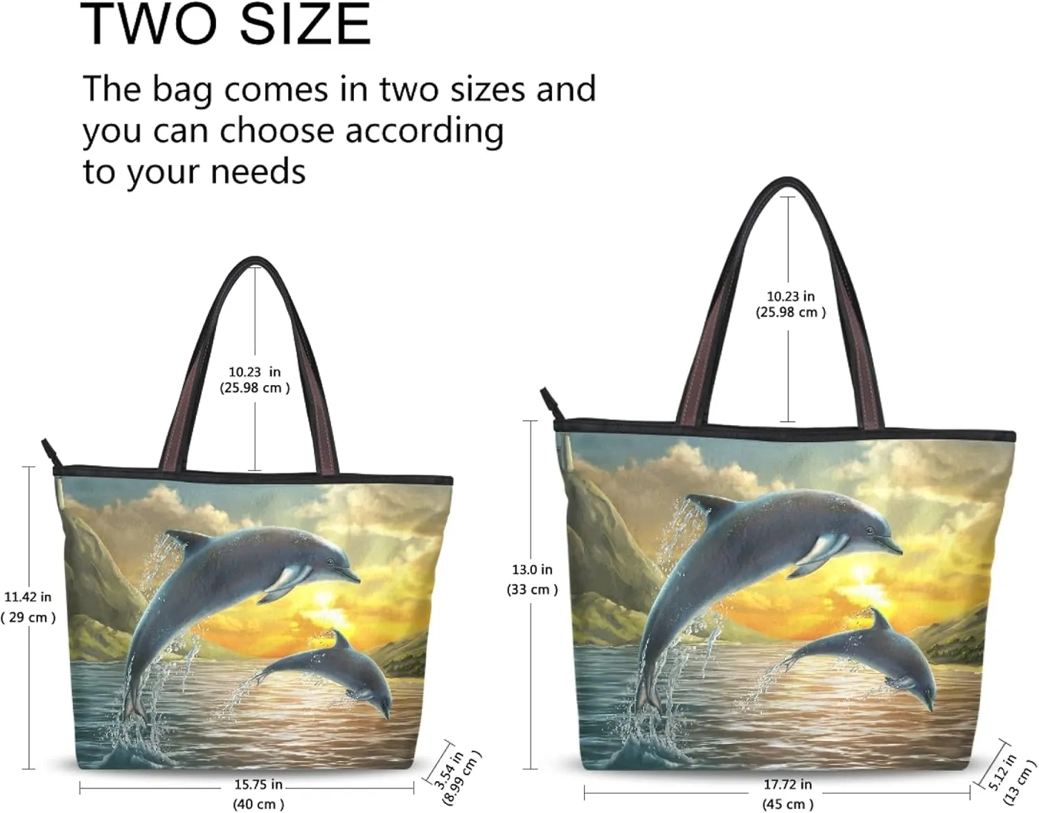 linqin Women's Shoulder Handbags Tote Purse with Zipper closure Retro Beige Honey Bees And Sunflowers