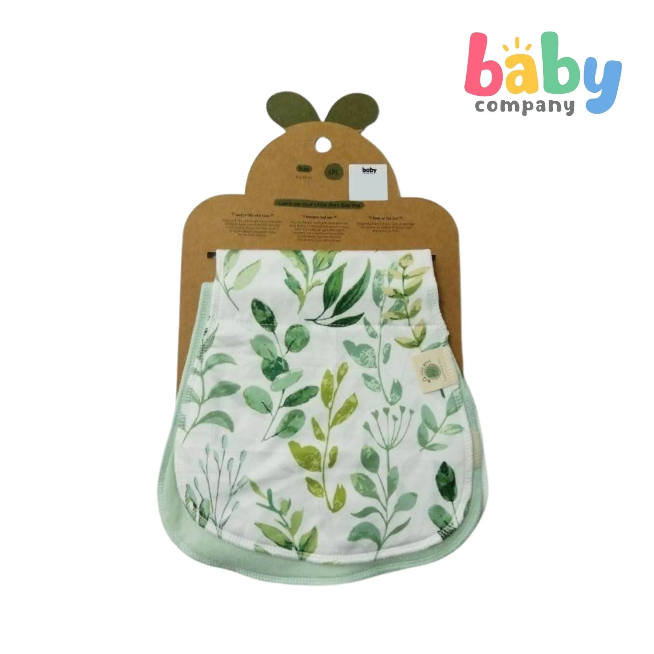 Little Sprout 2pcs Burp Buddies - Green