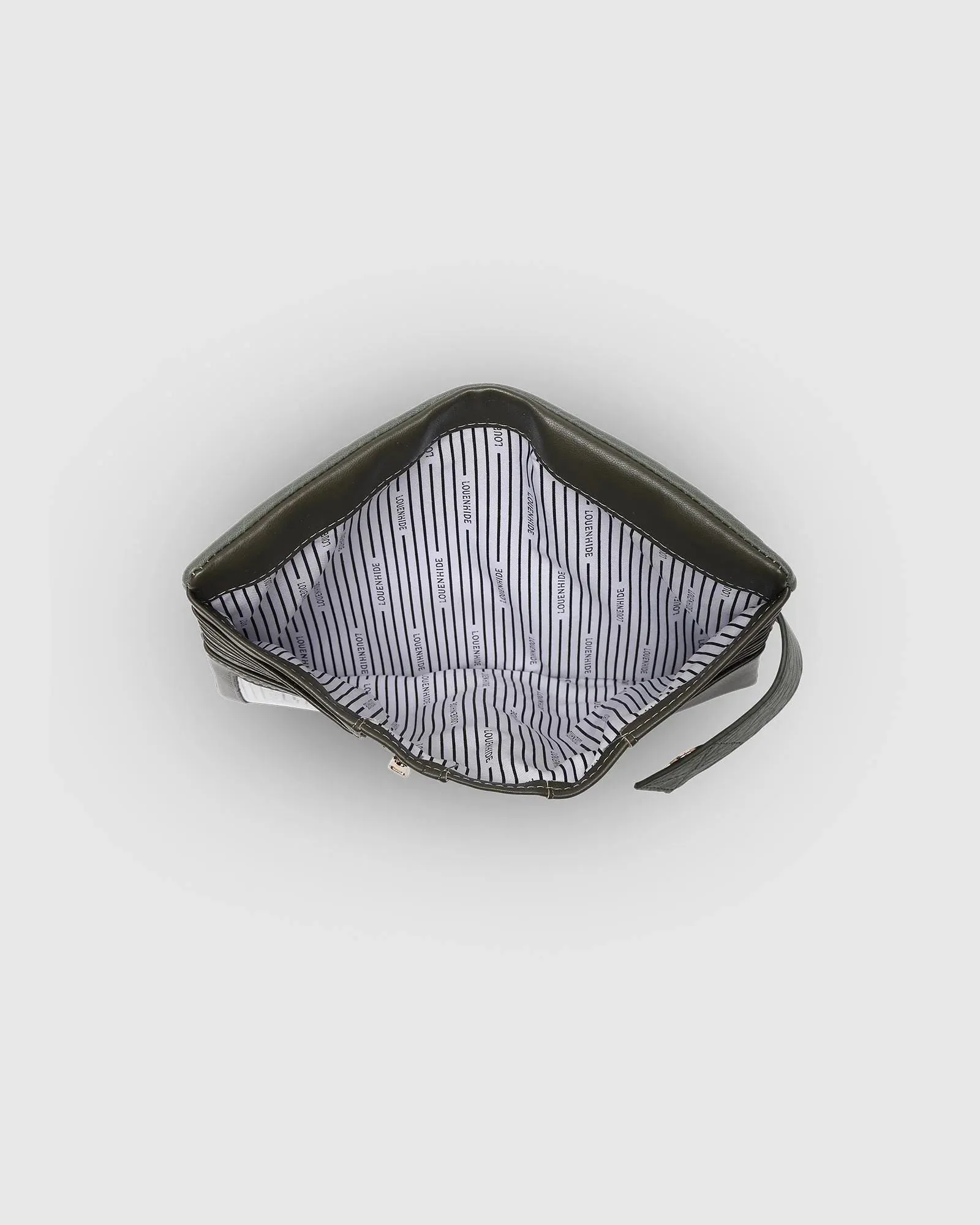 LOUENHIDE Bailey Wallet - Khaki