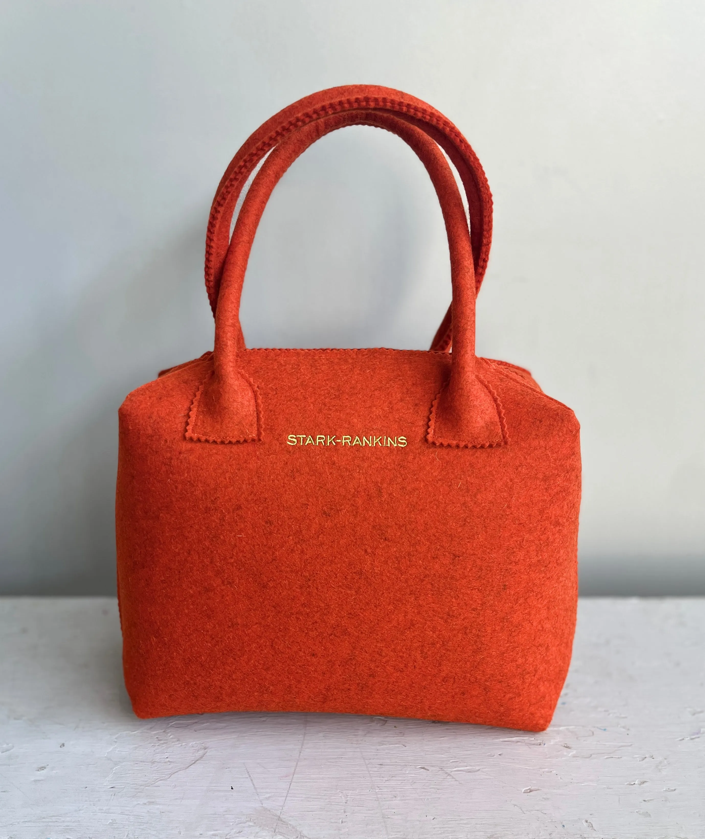 Luxury Burnt Orange Handbag