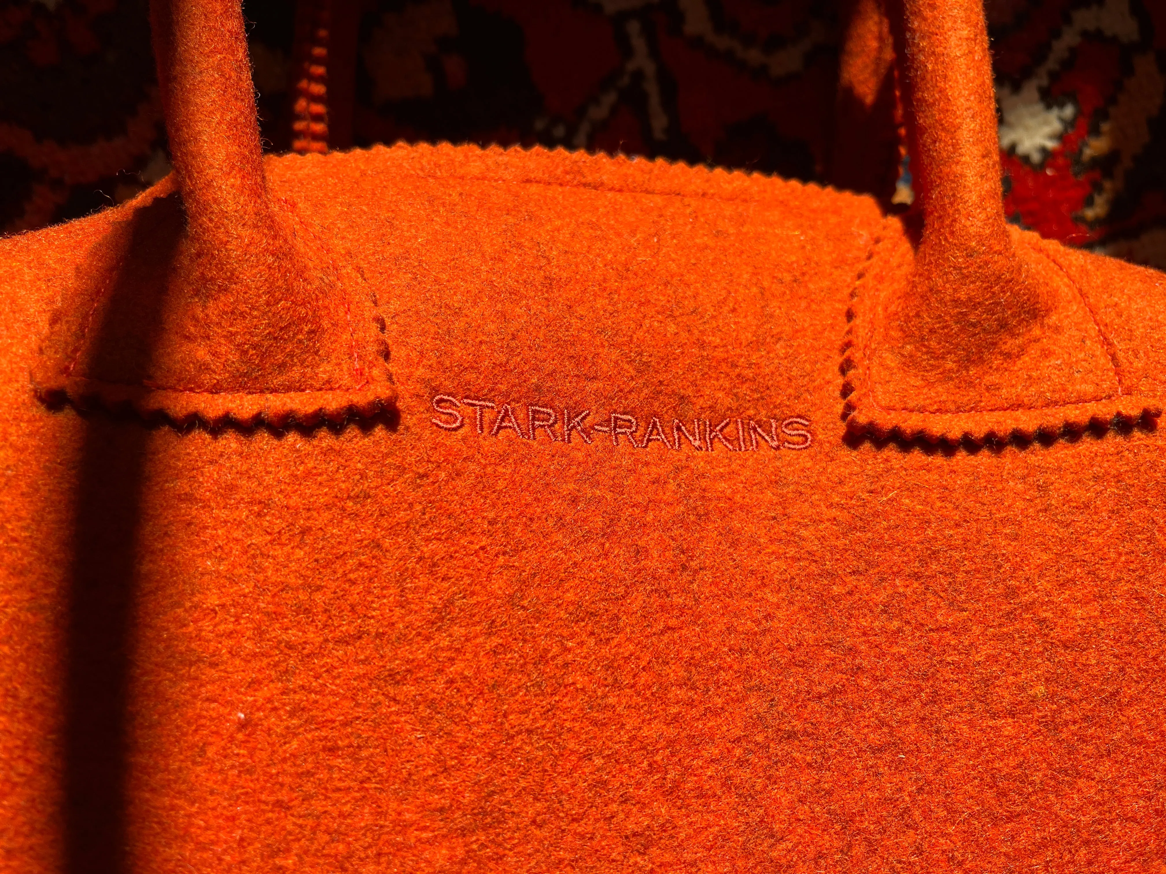 Luxury Burnt Orange Handbag