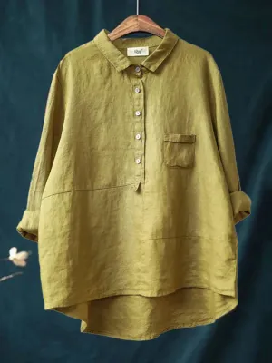 Madeleine | Ladies Casual Long Sleeve Blouse | Button Down