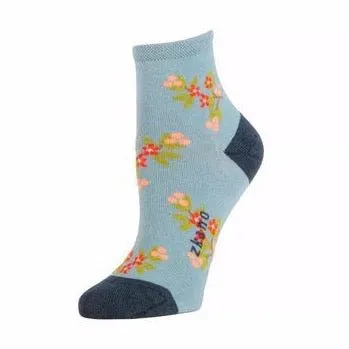 Mae Anklet Sock in Lead