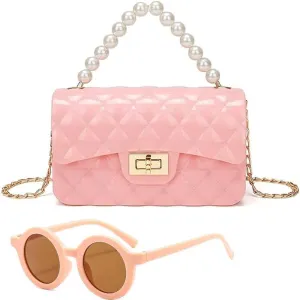 Mini Purse for Toddler Girls Crossbody Cute Princess Handbags Shoulder Bag for Toddler Little Girl
