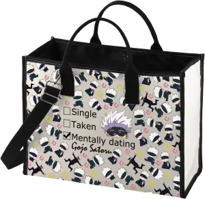 MNIGIU JJK Anime Inspired Gift SG Cosmetic Bag JJK Anime Lover Gift JJK Anime Themed Gift (TakenTB)