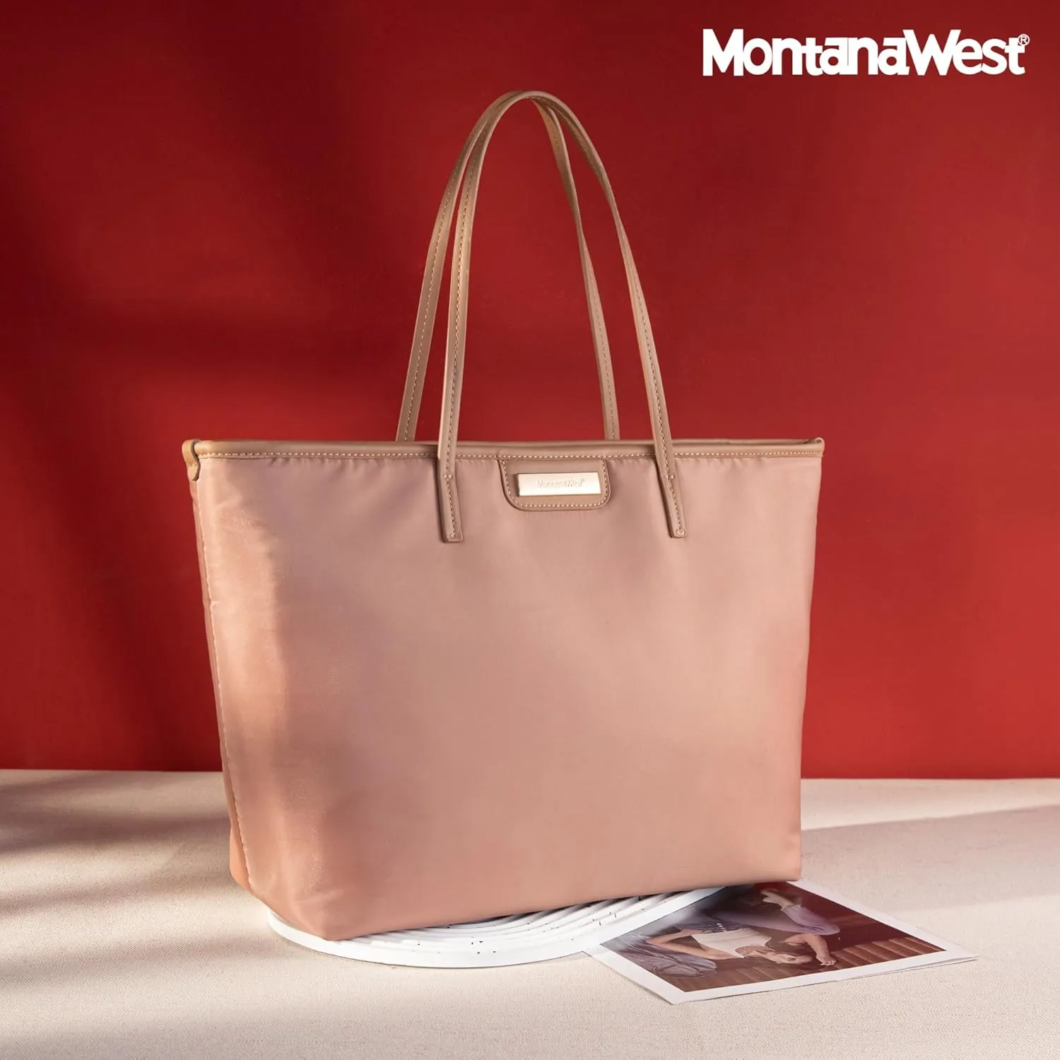 Montana West Nylon Tote Handbags Waterproof Shoulder Purse for Women