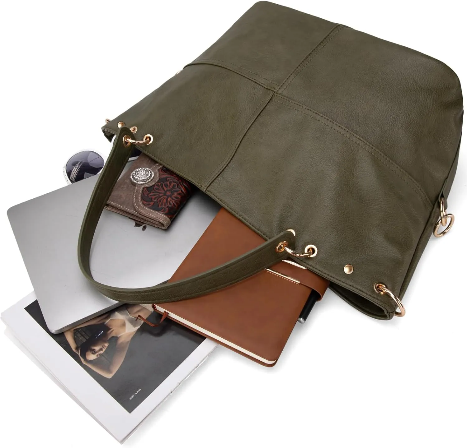 Montana West Tote Bag for Women Hobo Handbag Shoulder Top-handle Purses