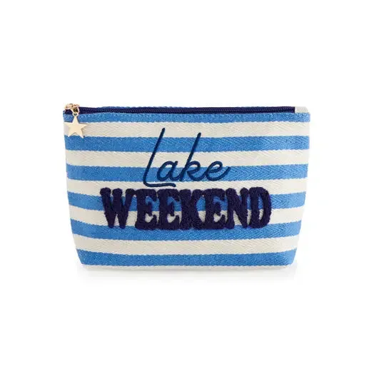Morgan Lake Weekend Large Zip Pouch
