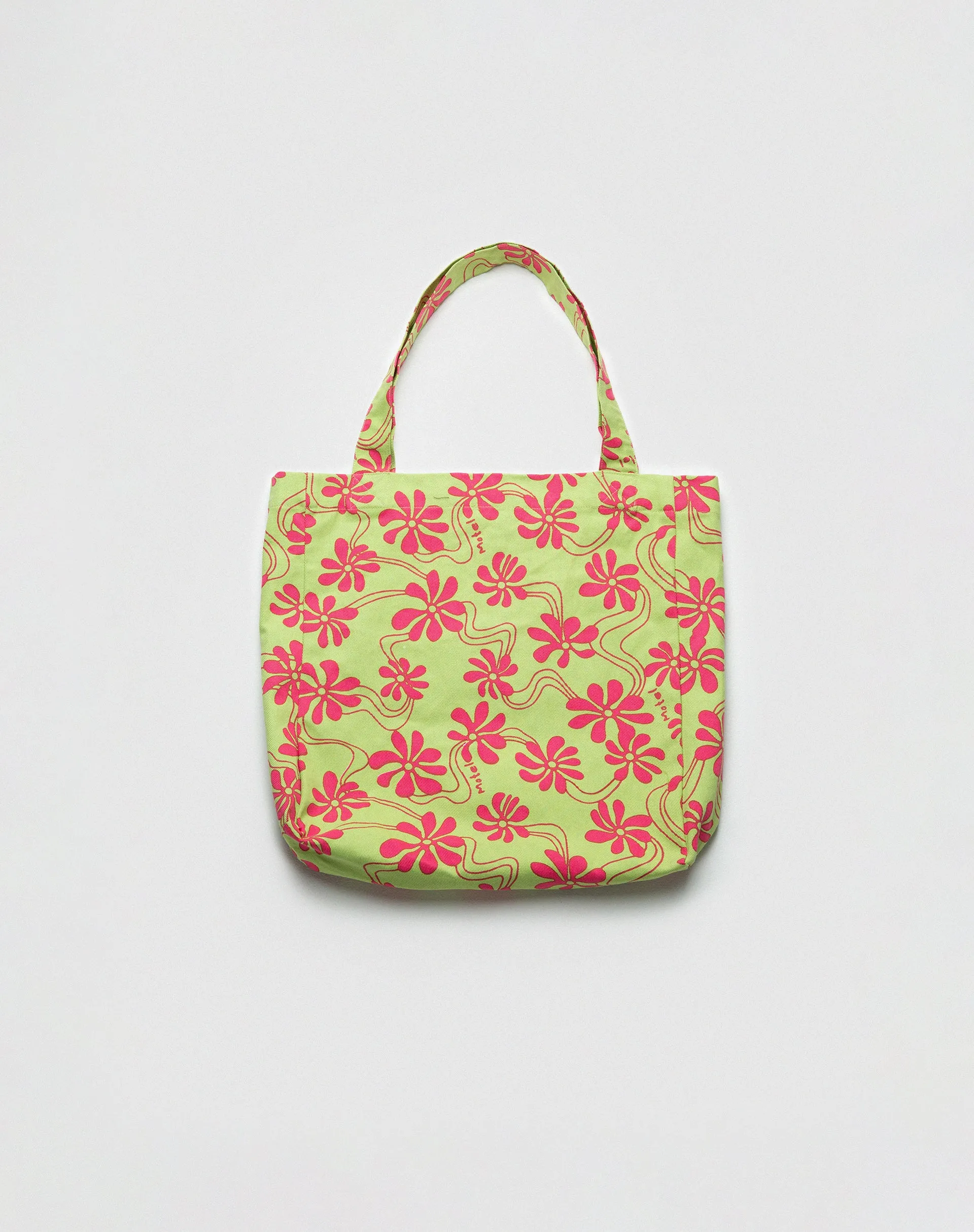 MOTEL X BARBARA Barbs Tote Bag in Green Beachy Floral