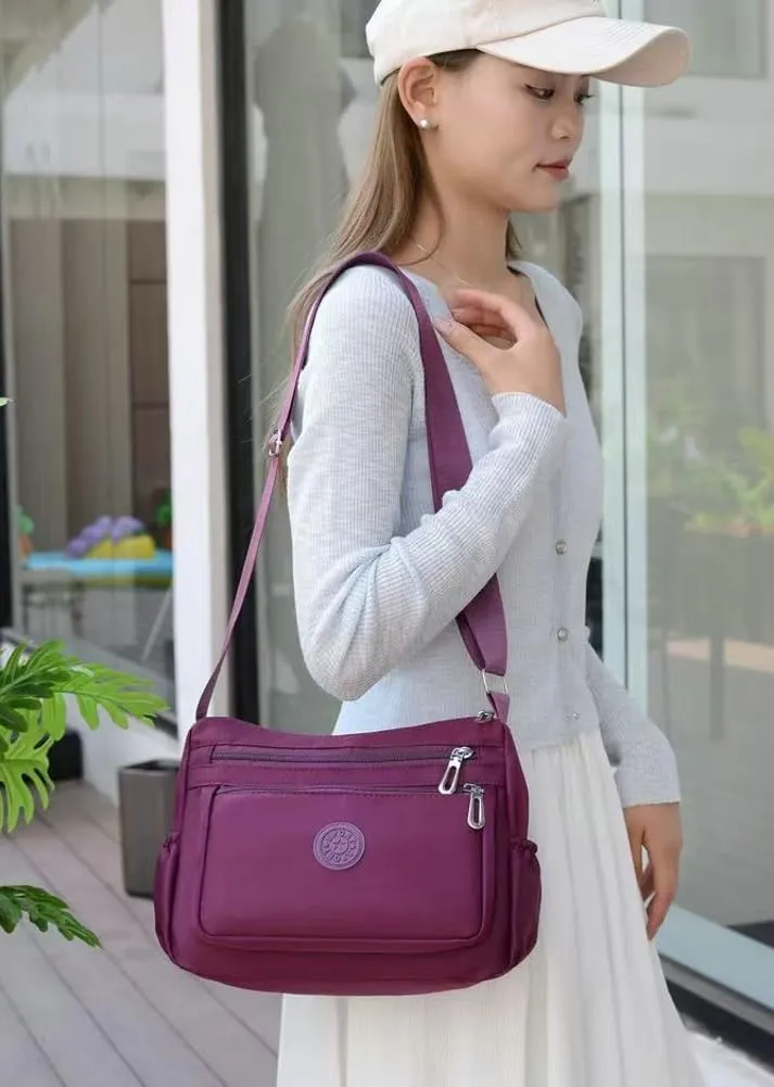Nylon Handbags for Women Designer Shoulder Bag Top Handle Crossbody Bags Designer Satchel Purse with Strap