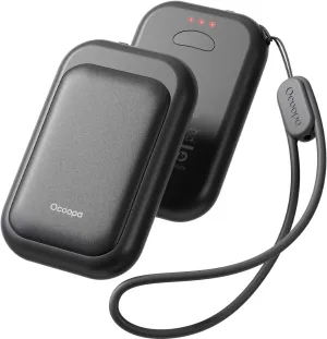 OCOOPA Magnetic Rechargeable Hand Warmers 2 Pack, Card-Style Electric Hand Warmer 5000mAh, Pocket Portable Hands Heater, UL Certified, 3 Heat Settings, Tech Gifts for Men, Purse Must Haves, UT4 Young