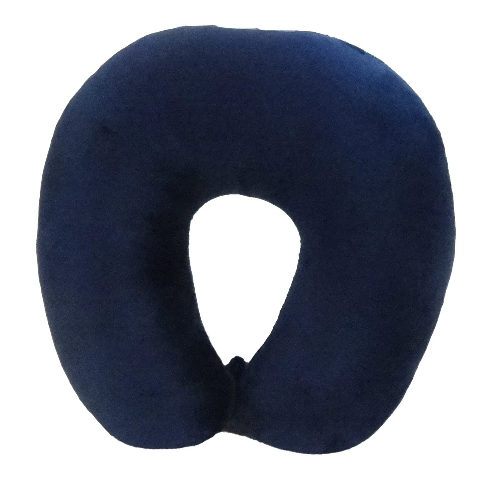 Oversized Fiber Filled Travel Neck Pillow - Adult - Solid Color - 13.25" x 13.25" - 3 Colors Available