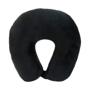Oversized Fiber Filled Travel Neck Pillow - Adult - Solid Color - 13.25" x 13.25" - 3 Colors Available
