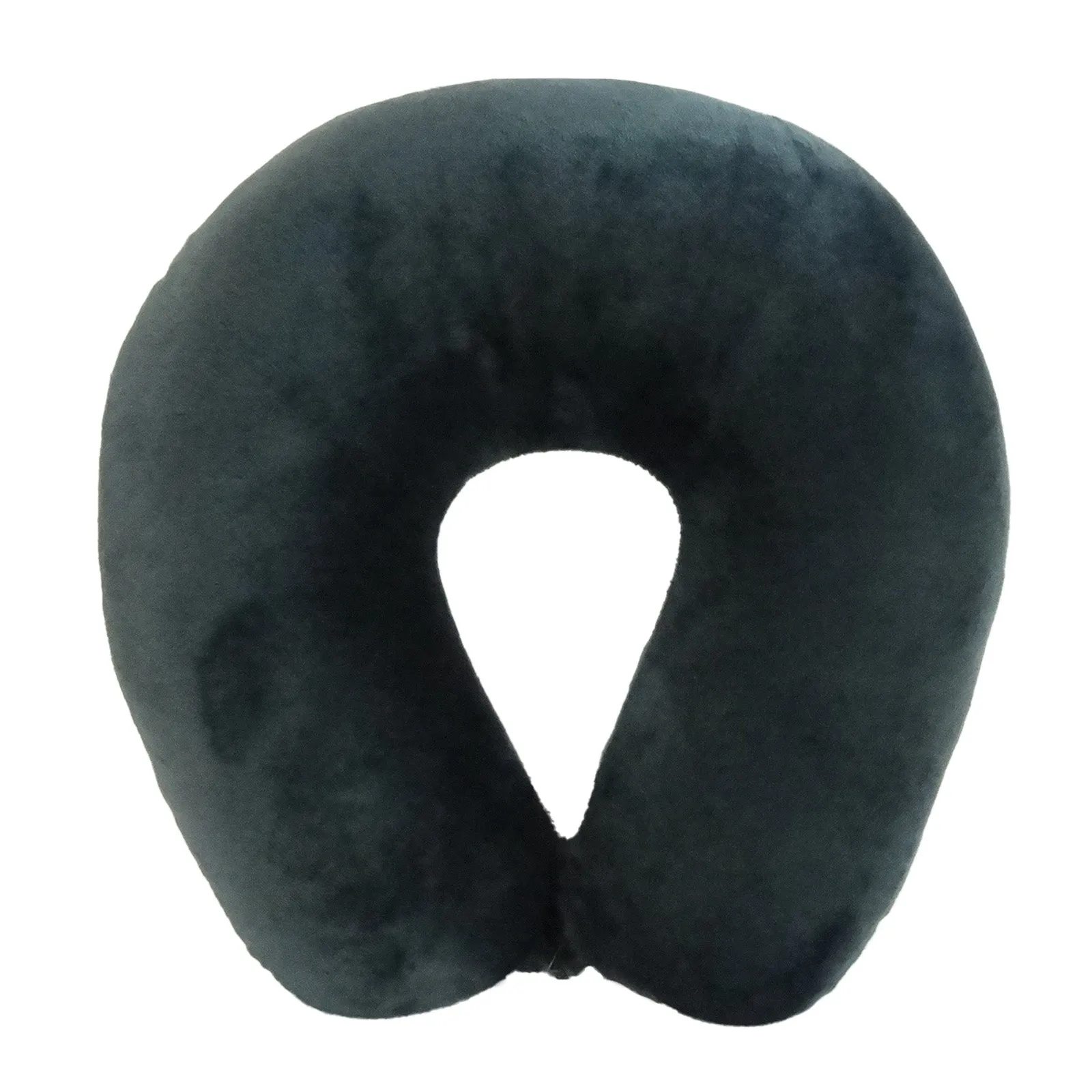 Oversized Fiber Filled Travel Neck Pillow - Adult - Solid Color - 13.25" x 13.25" - 3 Colors Available