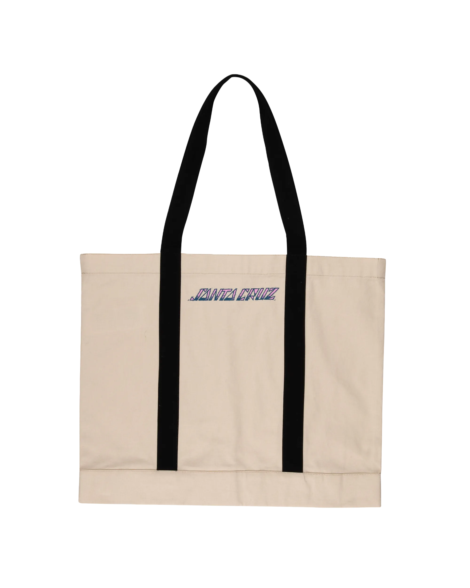 Palm Strip Tote Bag in Natural
