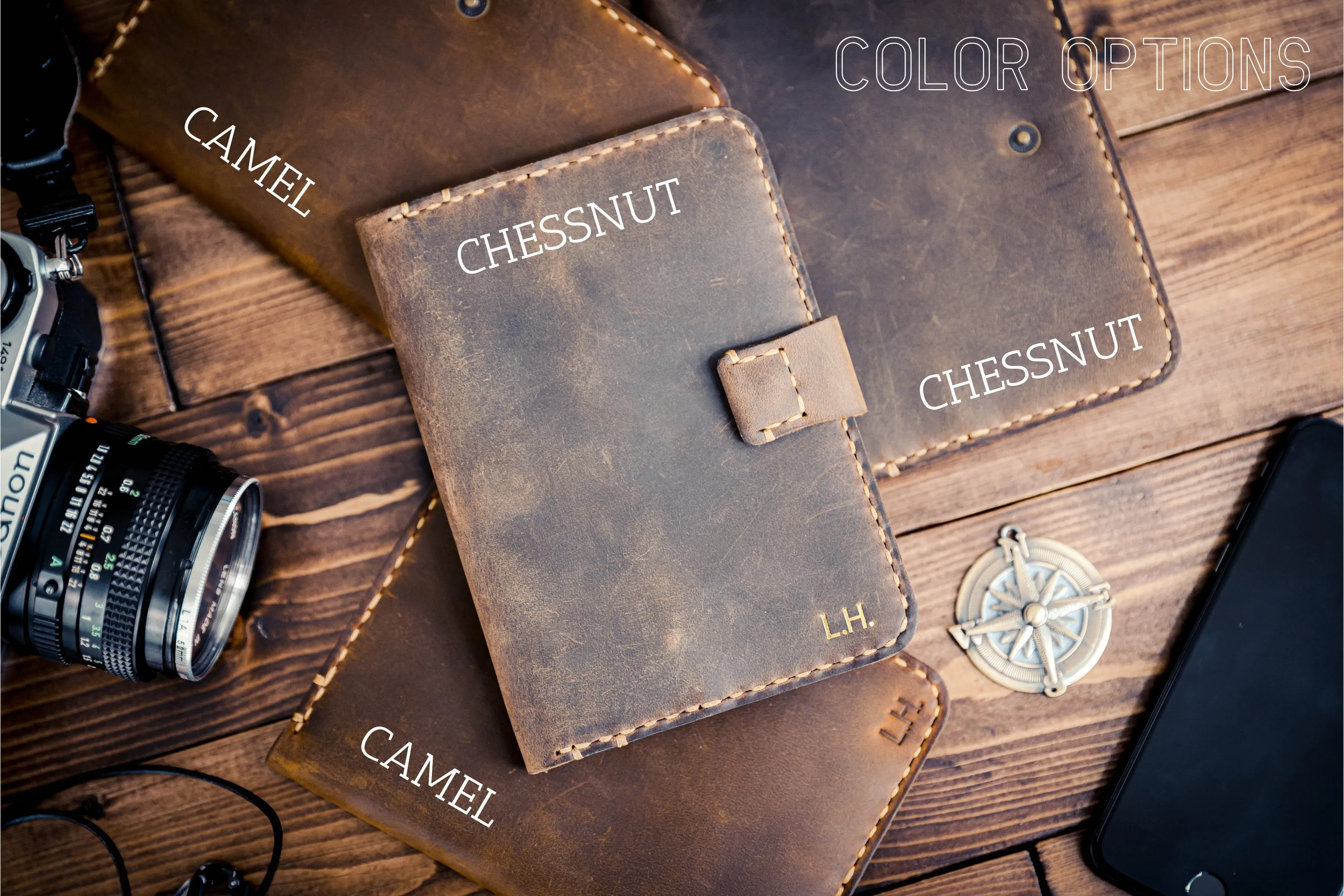 Passport cover, The Adventurous Passport Cover with Pen Holder