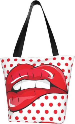 Percussion Black Drum Tote Bag For Women Lightweight Shoulder Bags Shopping Handbags With Zipper