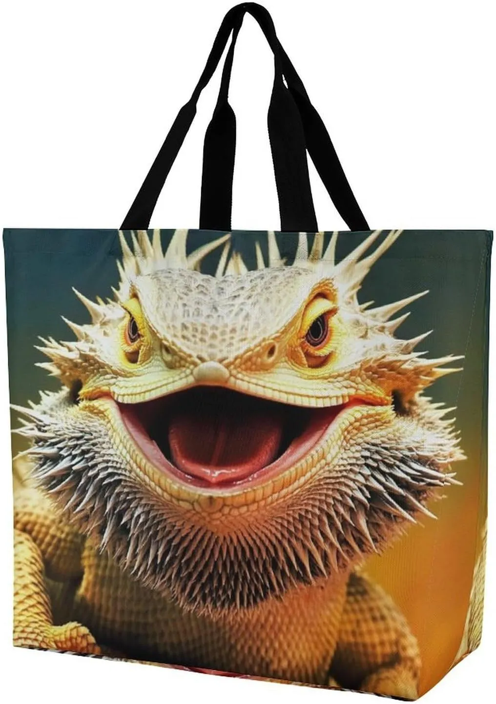 Portable Grocery Shoulder Bag for Women Casual Reusable Shopping Bag Large Tote Bags