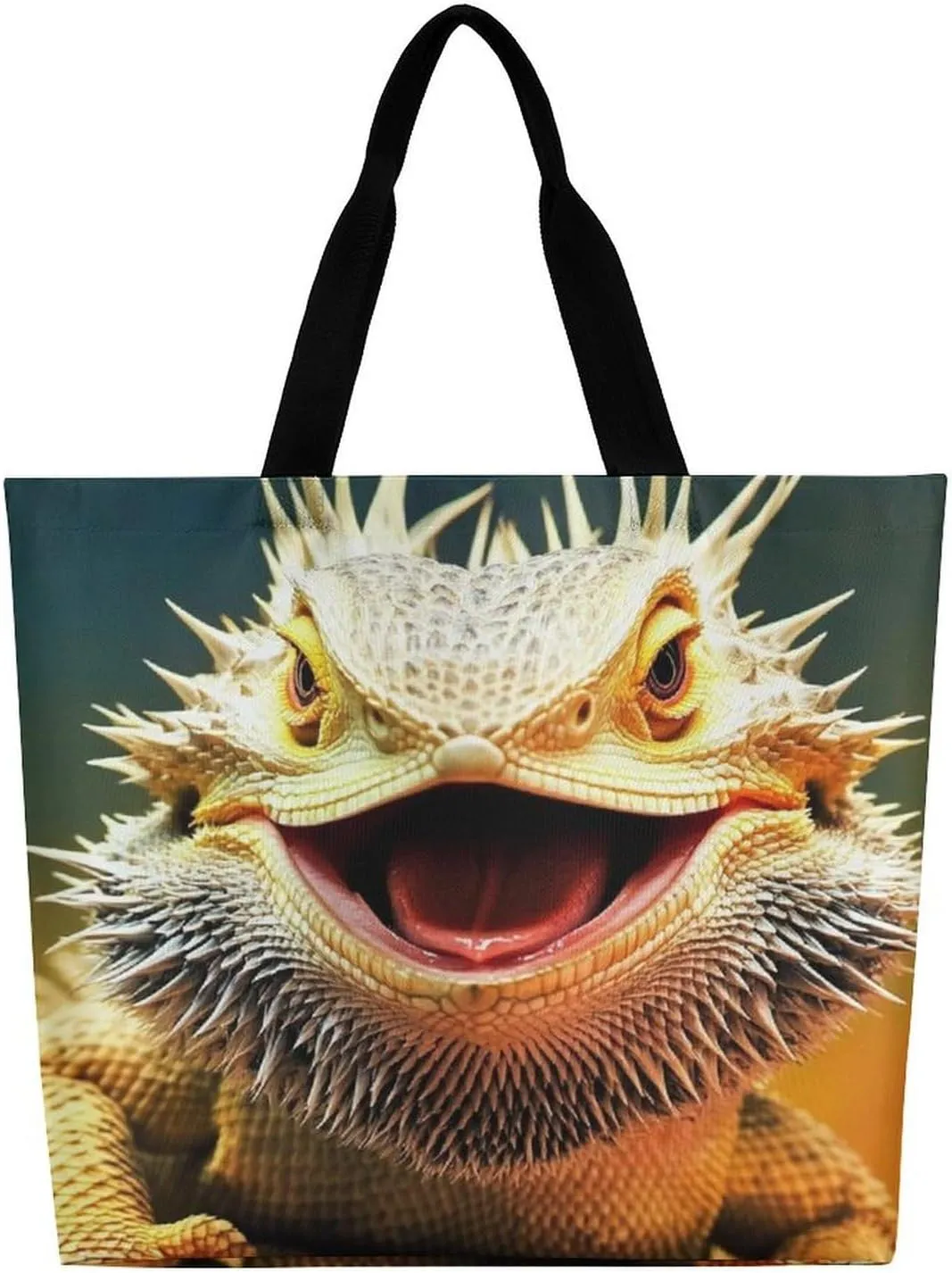 Portable Grocery Shoulder Bag for Women Casual Reusable Shopping Bag Large Tote Bags