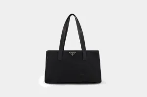 Prada Tessuto Nylon Tote Bag - Black
