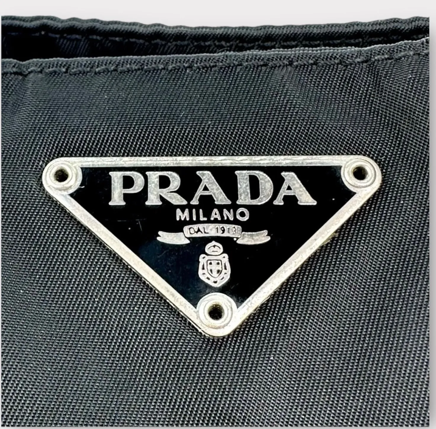 Prada Tessuto Nylon Tote Bag - Black