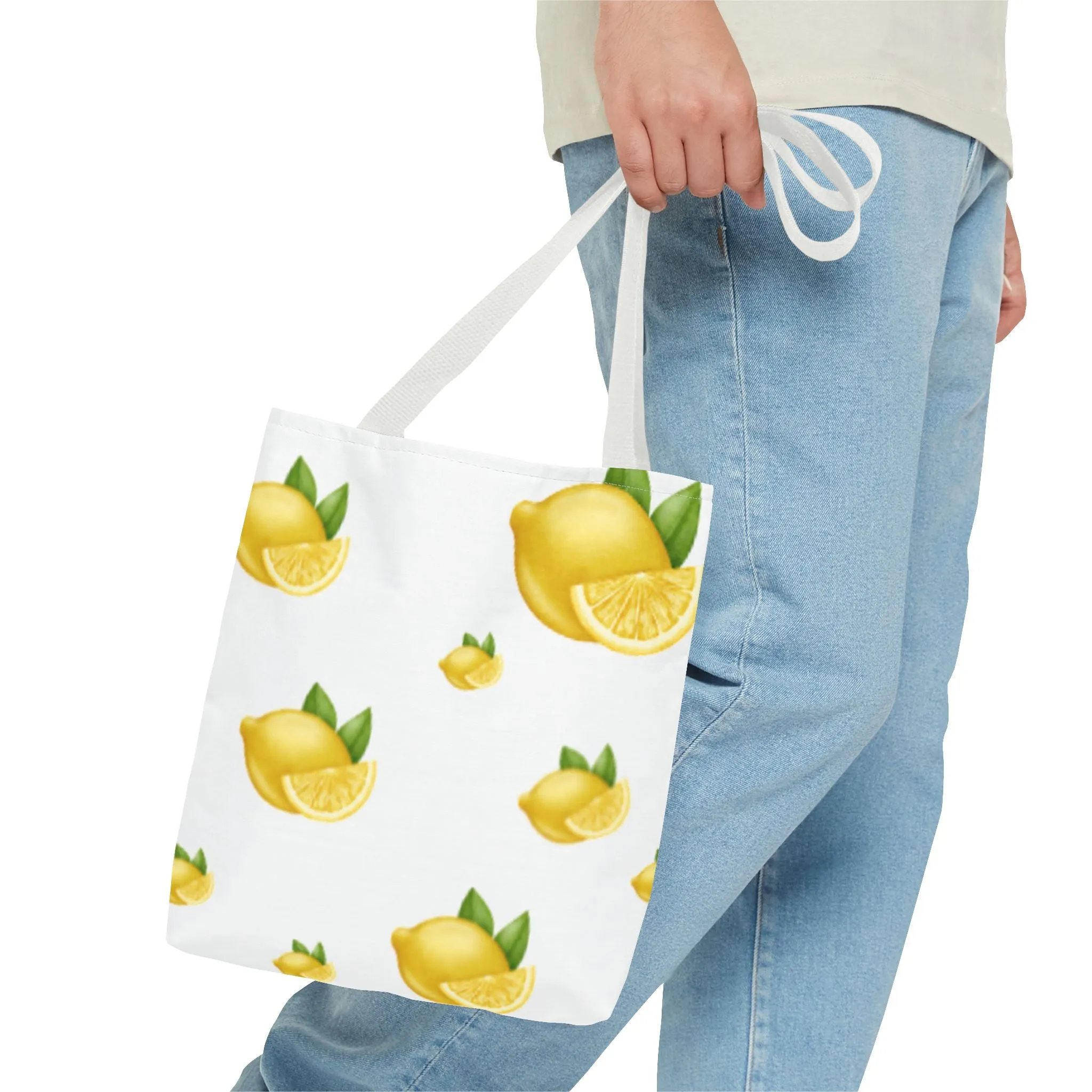 Print Eco-Friendly Farmhouse Bag Beach Summer for Citrus Lemon Bag, International shipping Tote, Shopper, Bag, No customs hassle Gift Decor, Her, Grocery Tote