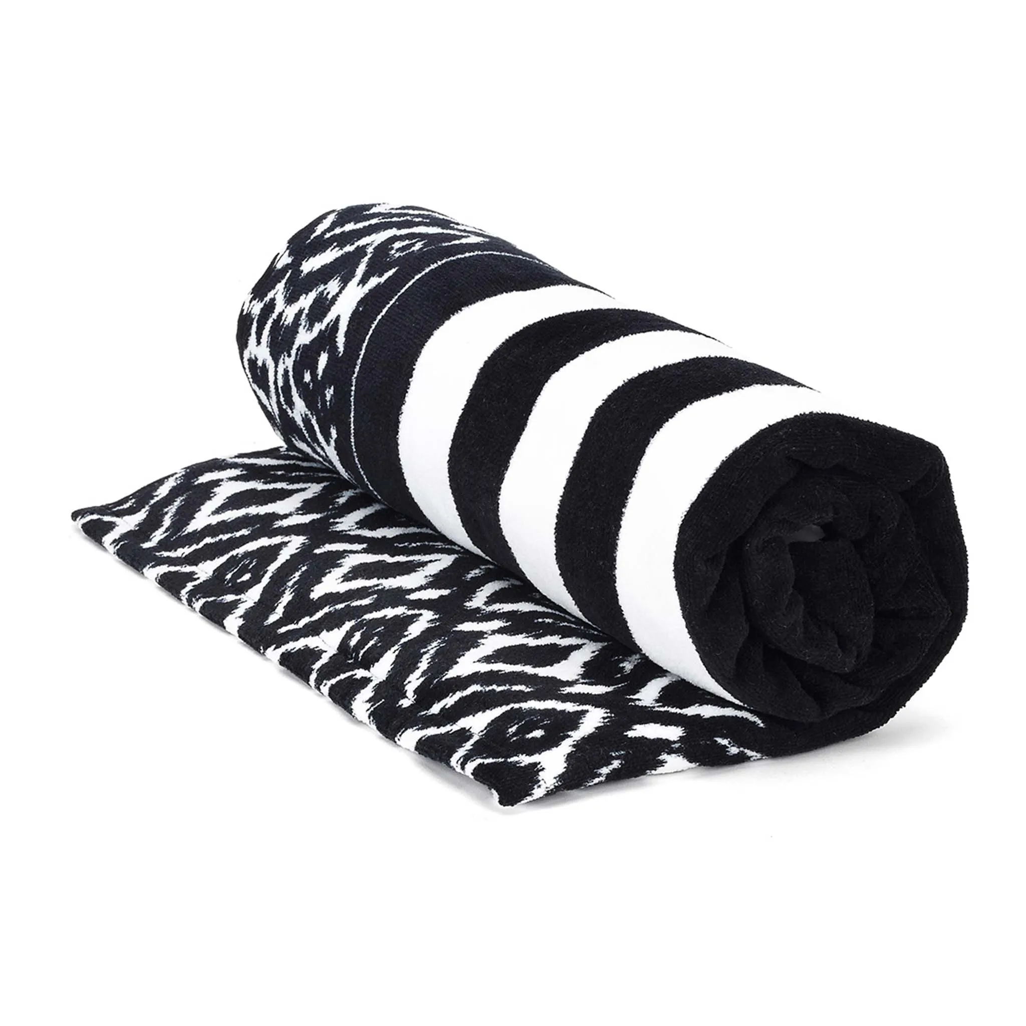 Printed Beach Towel in Havana