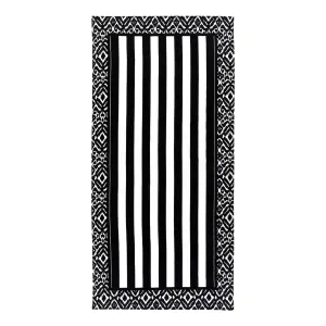 Printed Beach Towel in Havana