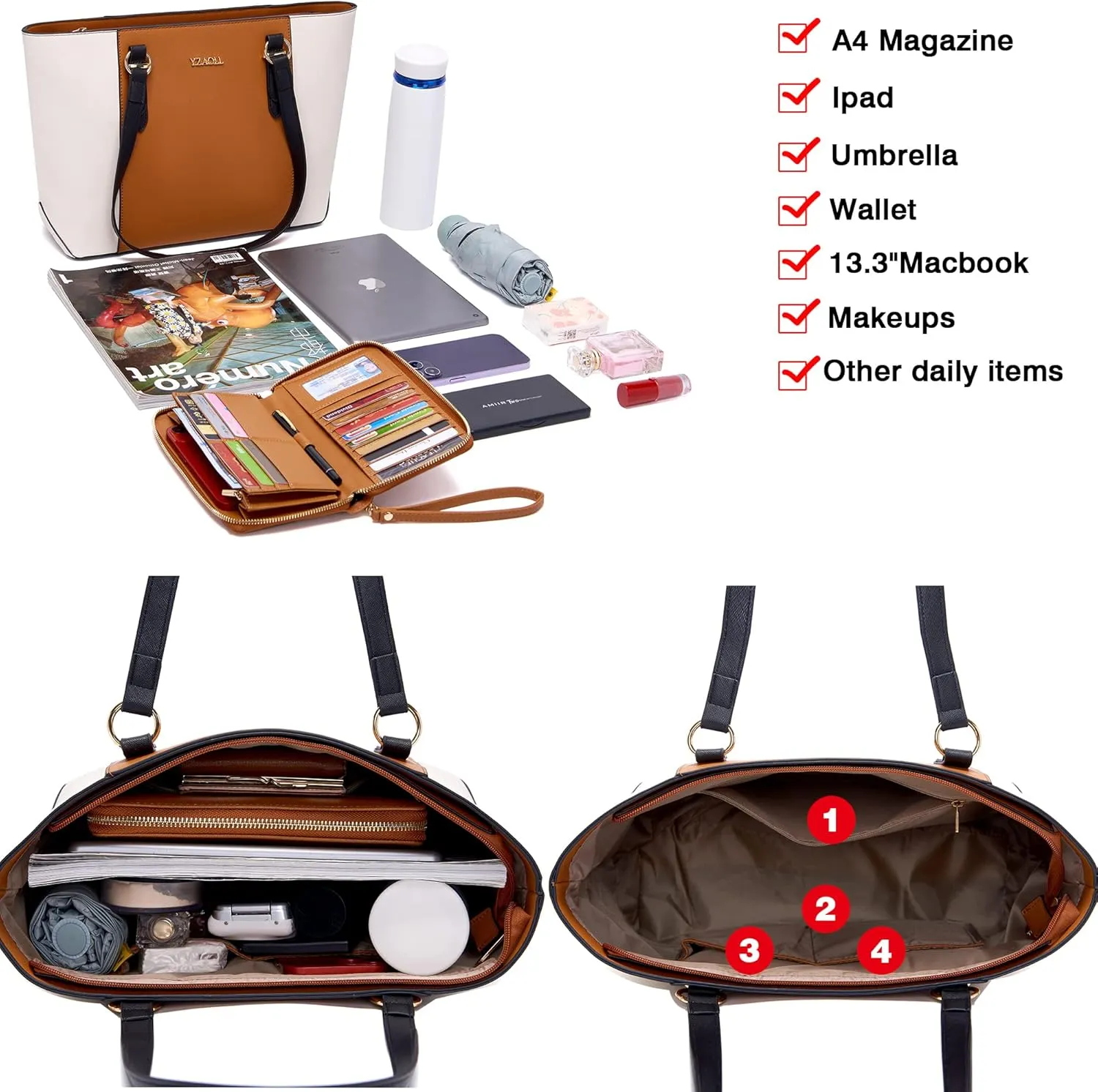 Purses for Women Fashion Handbags Wallet Tote Shoulder Bags Casual Crossbody Bags