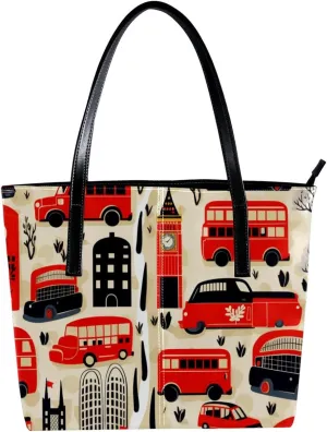 Purses for Women,Tote Bag Aesthetic,Women's Tote Handbags,British Travel Architecture