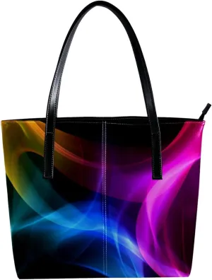 Purses for Women,Tote Bag Aesthetic,Women's Tote Handbags,Color Fantasy Sunshine