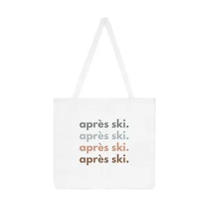 "Après Ski" Shoulder Tote Bag
