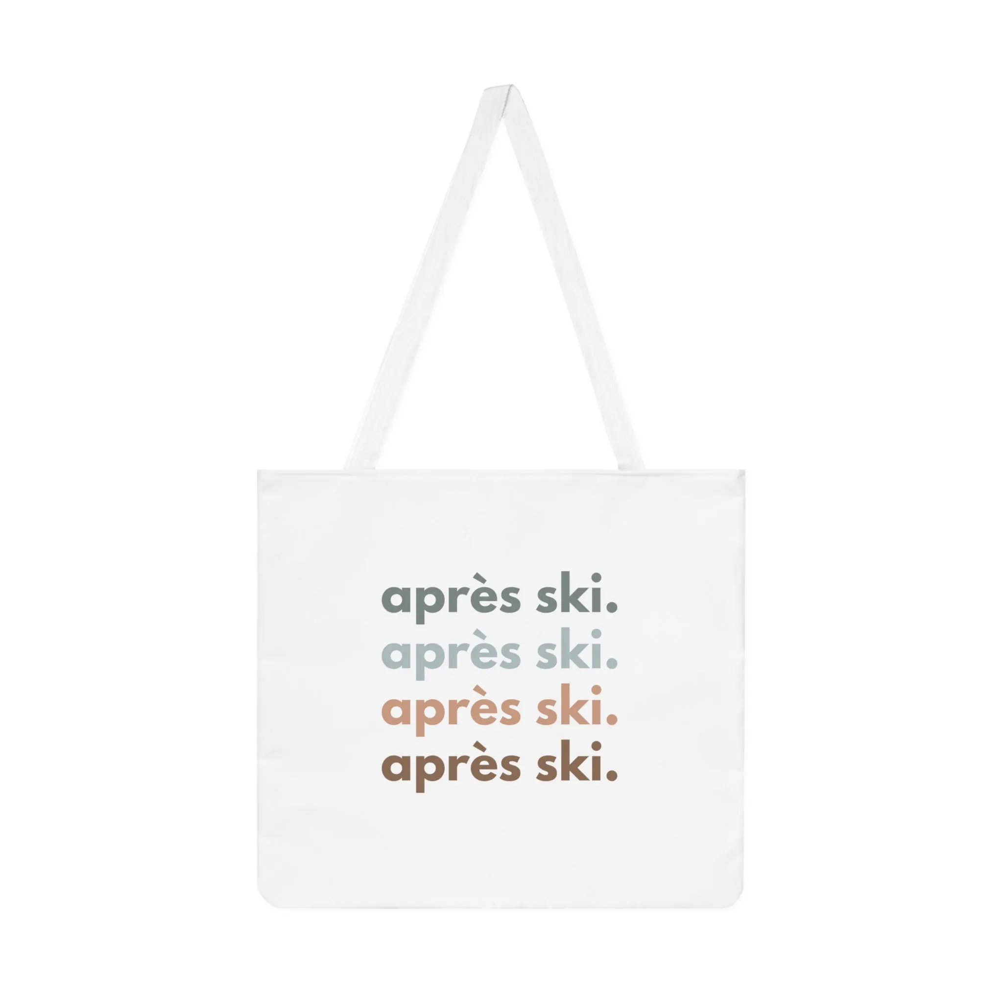 "Après Ski" Shoulder Tote Bag