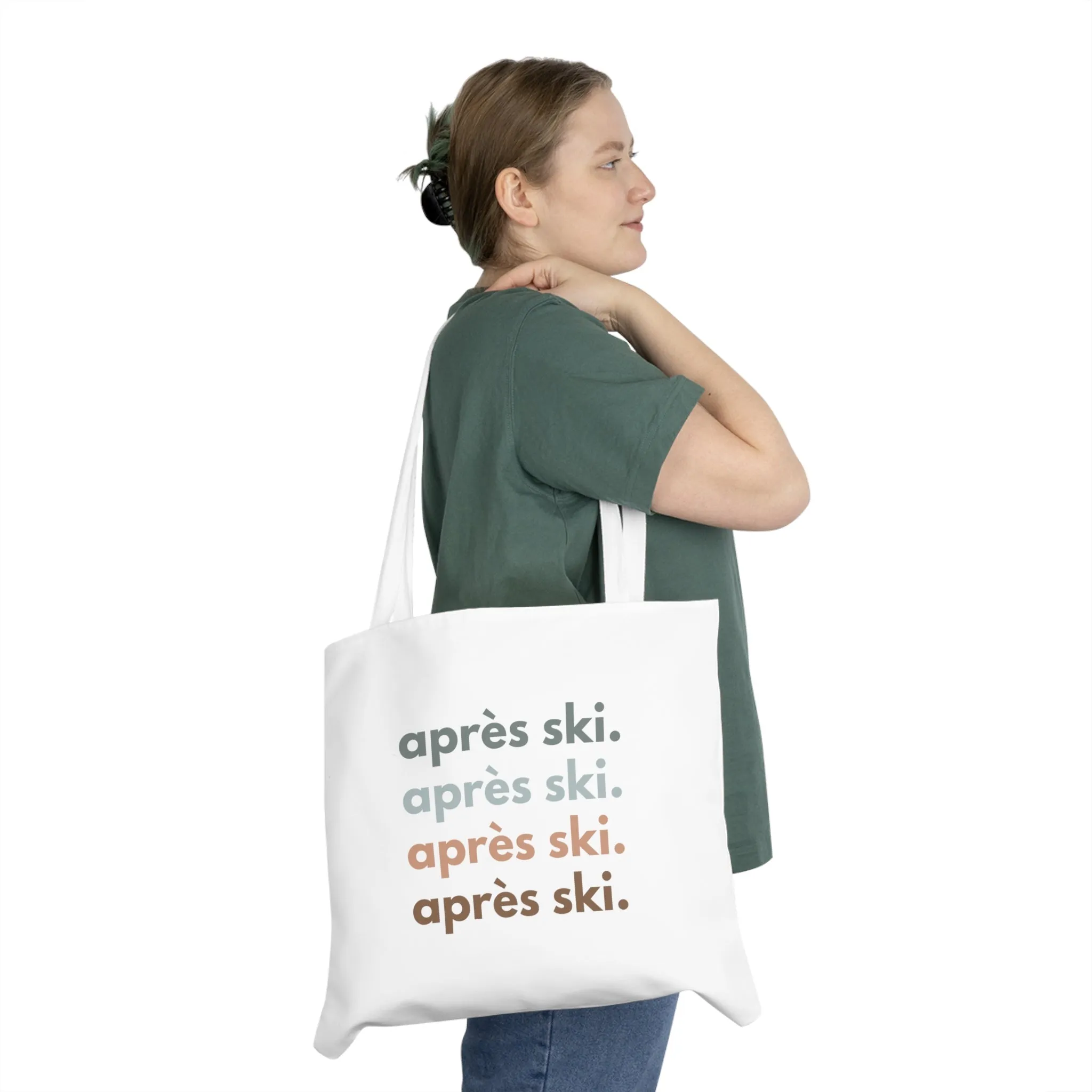 "Après Ski" Shoulder Tote Bag